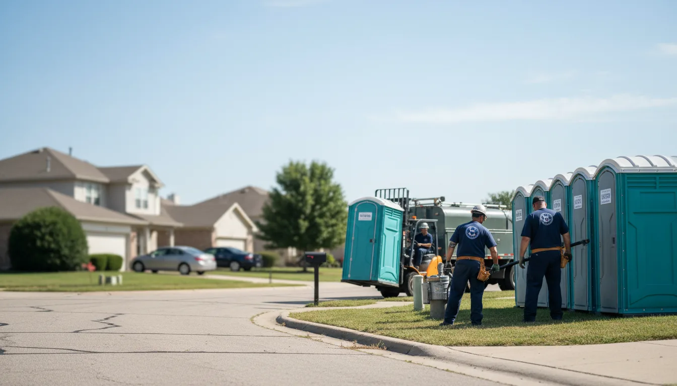 Porta Potty Rental in Hilliard, OH near me